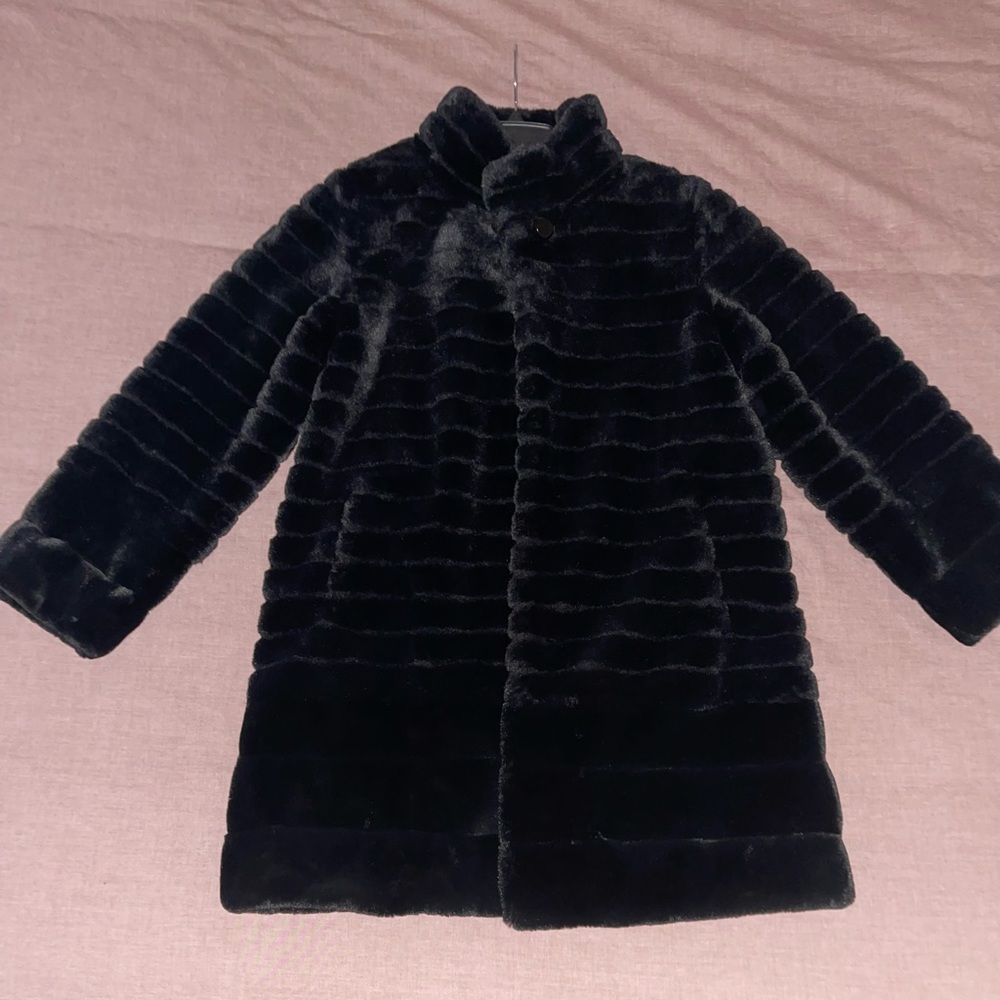Black Gallery Faux Fur Coat Women’s Large